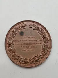 Bronze medal to commemorate the 50th anniversary of the Royal Academy of Norway