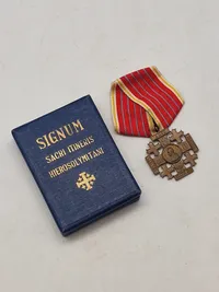 Original MEDAL OF THE HOLY LAND JERUSALEM PILGRIMAGE SIGNUM SACRI ITINERIS HIEROSOLYMITA