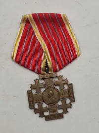 Original MEDAL OF THE HOLY LAND JERUSALEM PILGRIMAGE SIGNUM SACRI ITINERIS HIEROSOLYMITA