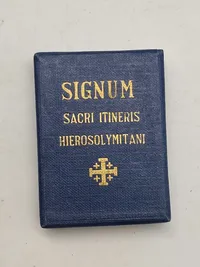 Original MEDAL OF THE HOLY LAND JERUSALEM PILGRIMAGE SIGNUM SACRI ITINERIS HIEROSOLYMITA