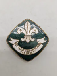 Originalt mærke fra det danske spejder korps