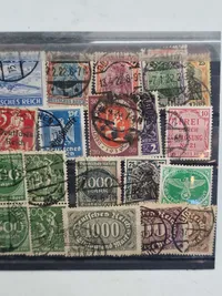 Samling originale tyske ww1/ww2 frimærker
