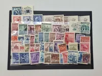 Samling originale tyske ww2 frimærker