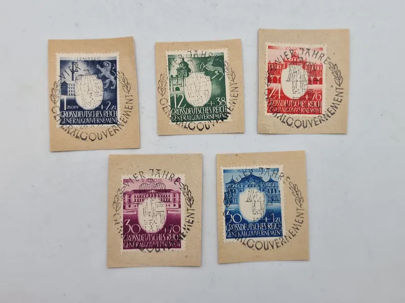 Originale tyske Generalgouvernement ww2 mærker