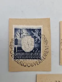 Originale tyske Generalgouvernement ww2 mærker