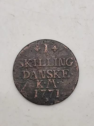 Original 1 skilling 1771