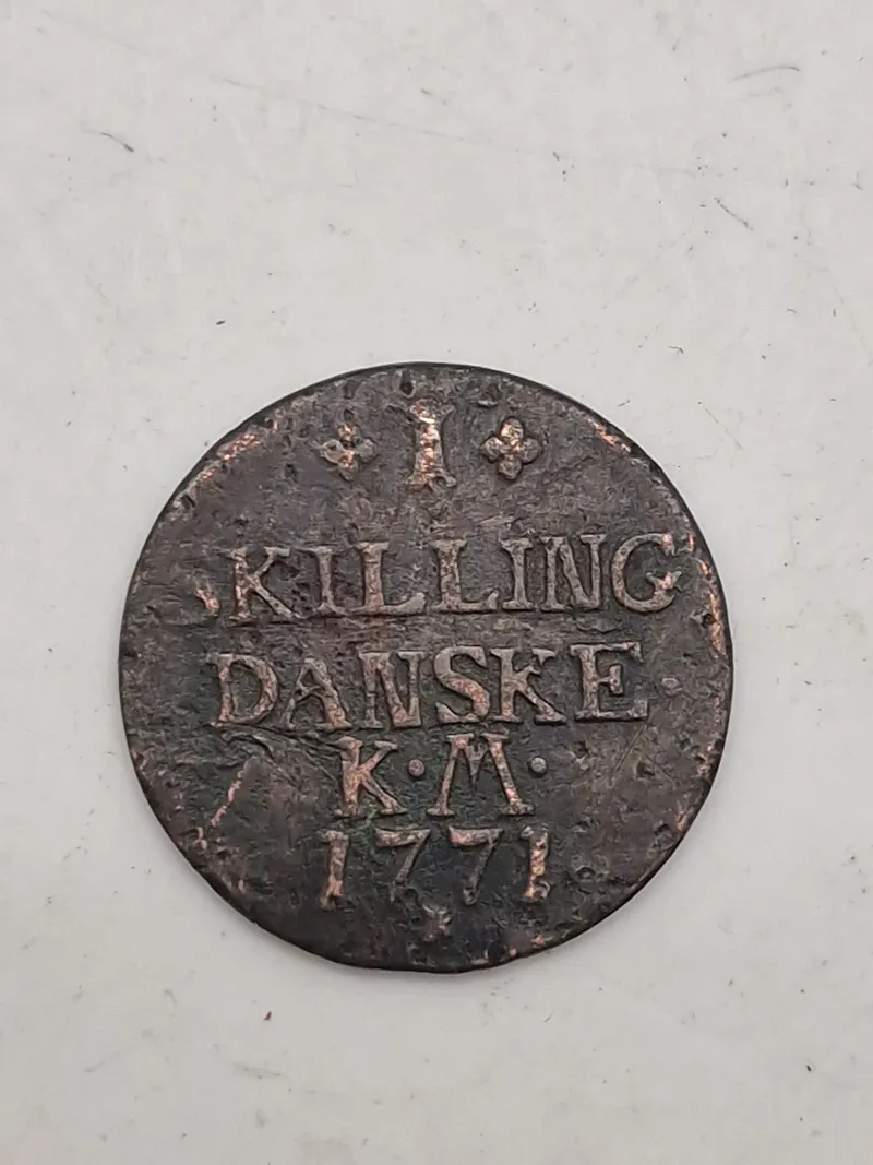 Original 1 skilling 1771