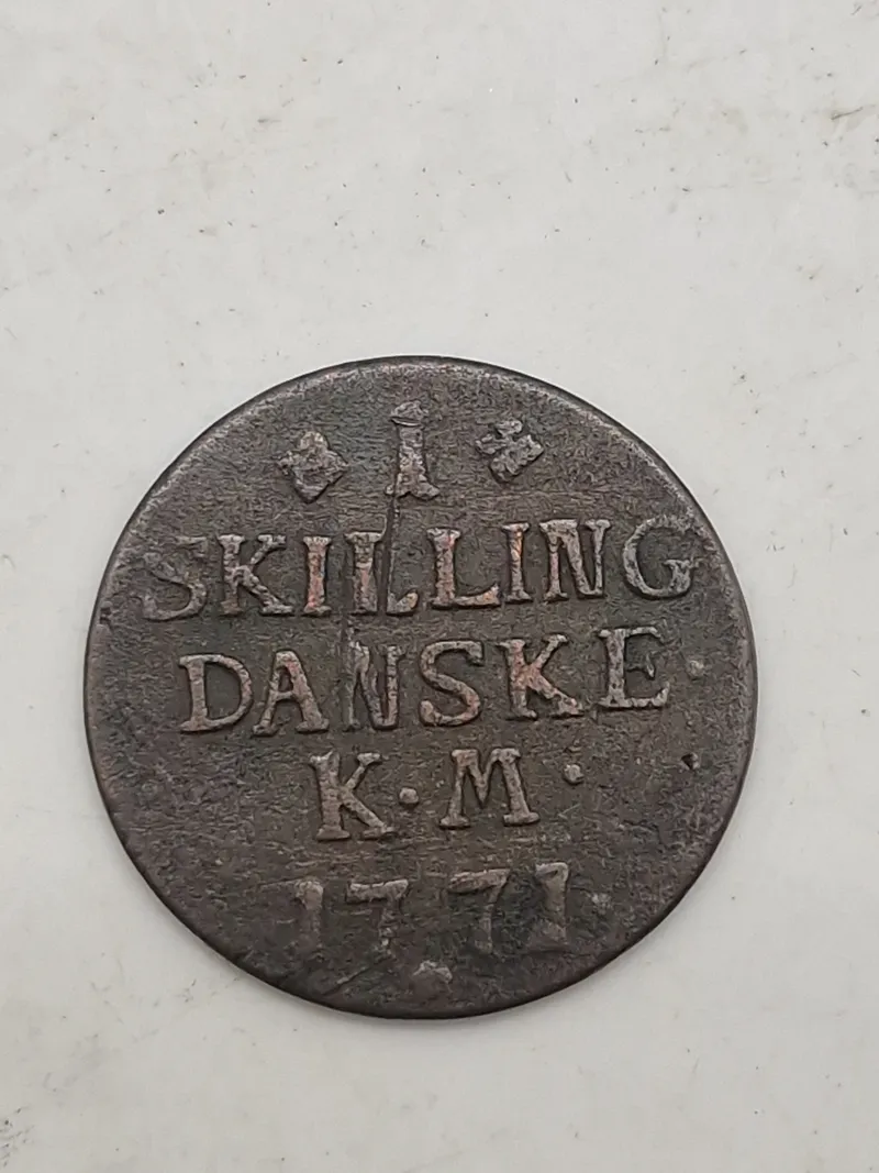 Original 1 skilling 1771