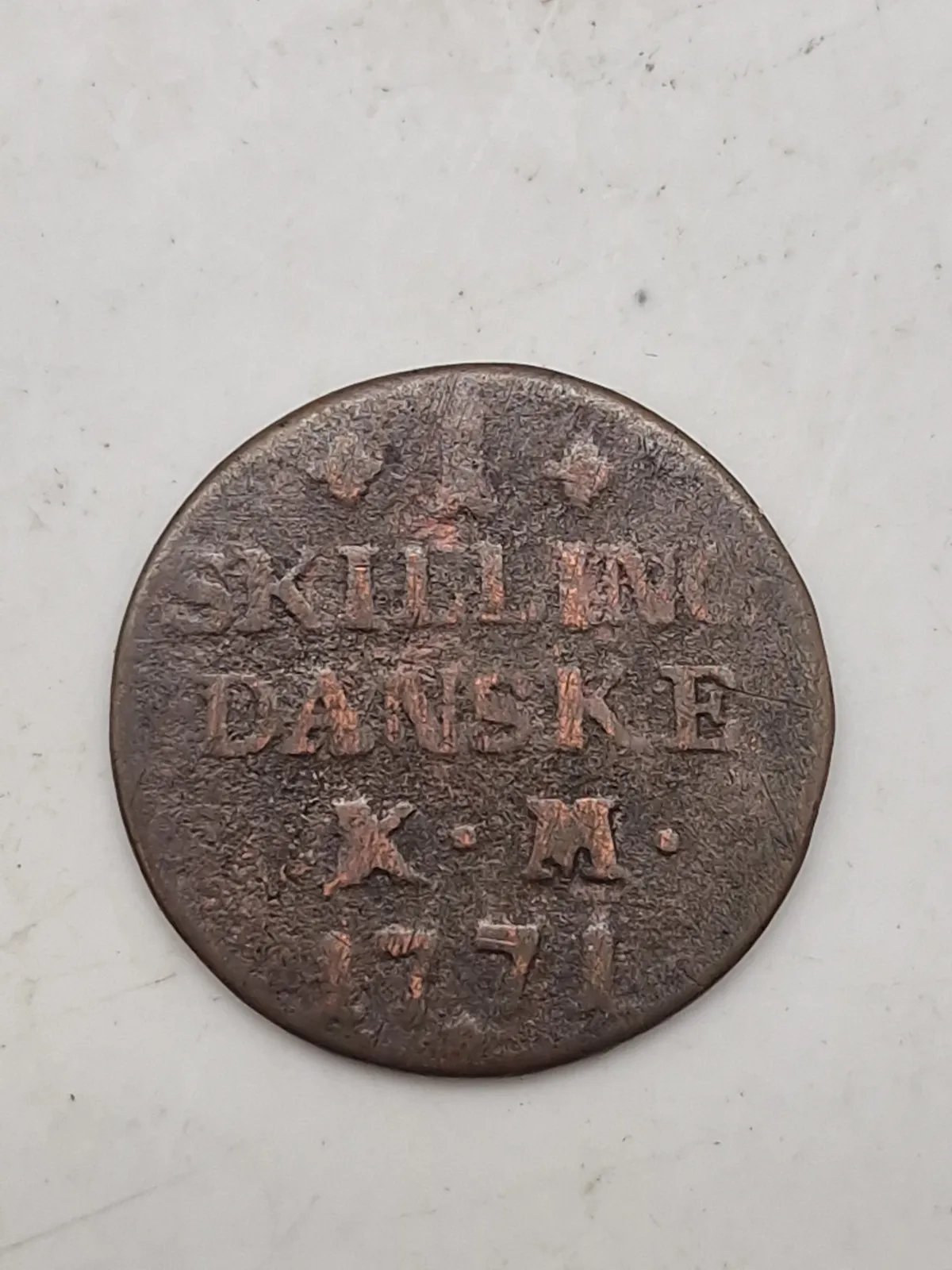 Original 1 skilling 1771