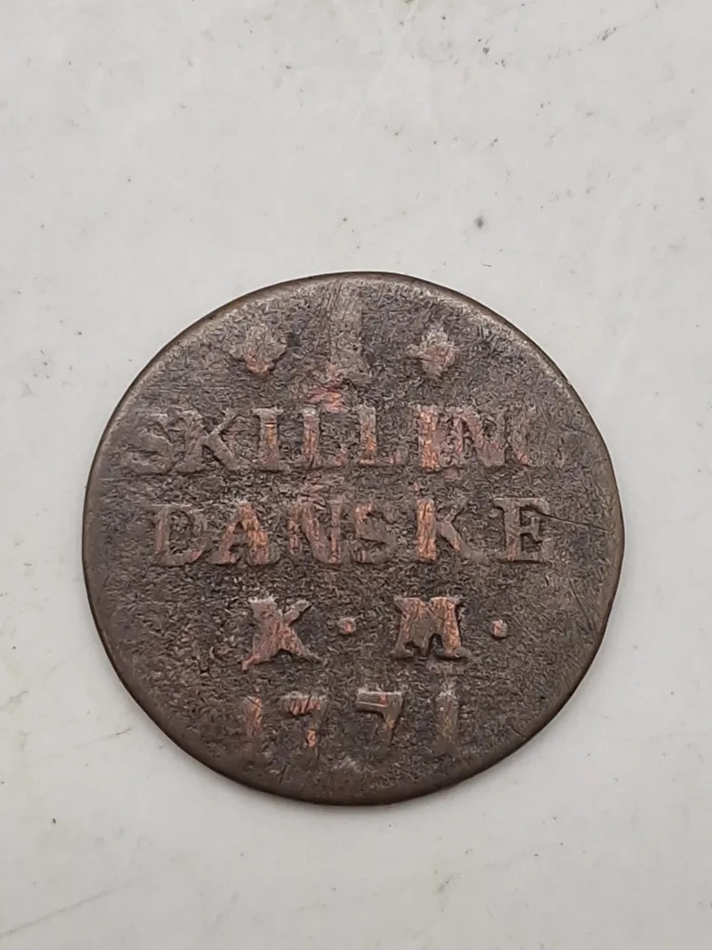 Original 1 skilling 1771