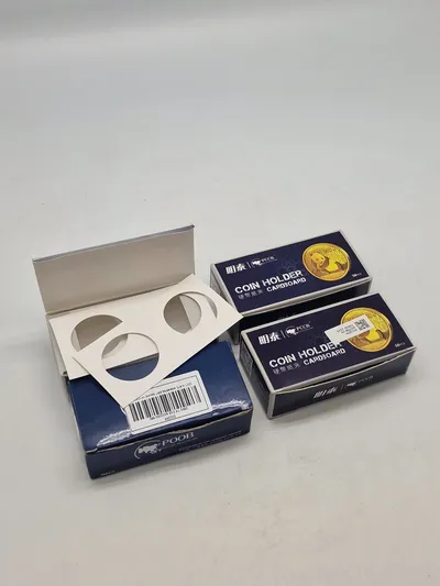 Samling Coinholders - ubrugte