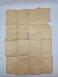 Original ww2 spiseseddel fra tiden omkring augustoprøret