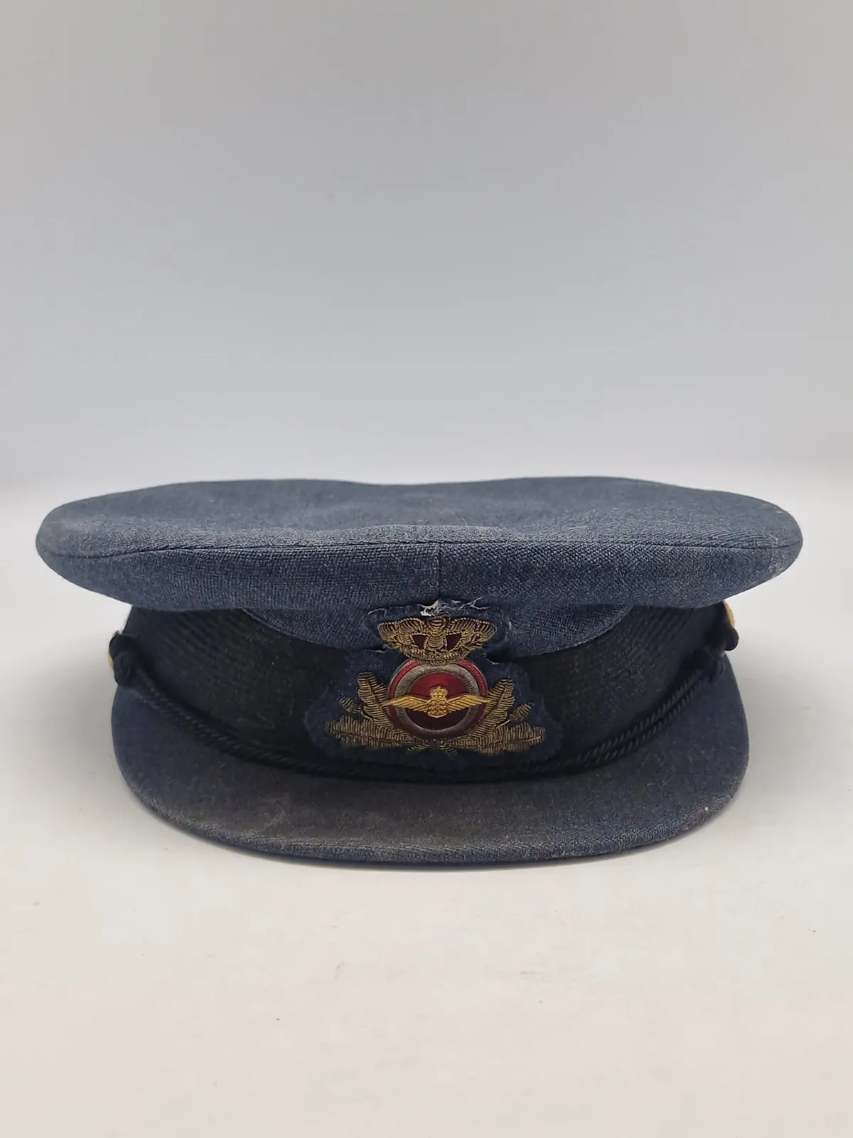 Original kasket for befalingsmændaf sergentklassen - flyvevåbenet