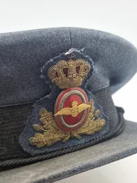 Original kasket for befalingsmændaf sergentklassen - flyvevåbenet