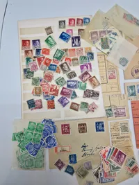 Stor samling tyske frimærker - mest ww2