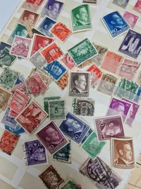 Stor samling tyske frimærker - mest ww2