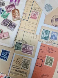 Stor samling tyske frimærker - mest ww2