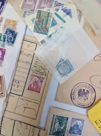 Stor samling tyske frimærker - mest ww2