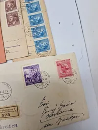Stor samling tyske frimærker - mest ww2