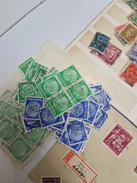Stor samling tyske frimærker - mest ww2