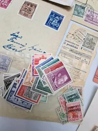 Stor samling tyske frimærker - mest ww2