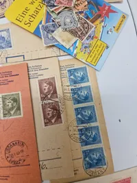 Stor samling tyske frimærker - mest ww2