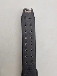 Originalt Glock 9 mm magasin