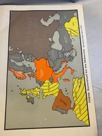 Orignal tysk kort bog fra Krigens start