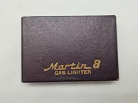 Martin 8 gas lighter med æske