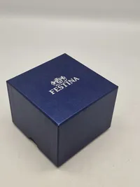 Originalt Festina ur med æske og papirer