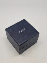 Originalt Seiko ur med æske og papirer