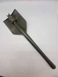 Original dansk anvendt feltspade med webbinghylster