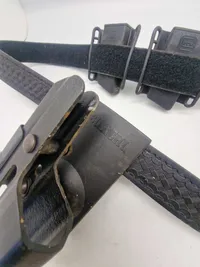 Originalt Glock “Quick draw” bælte med hylster og magasin holdere