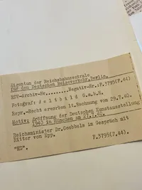Originale tyske pressefotos - ww2