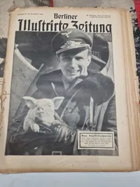 Samling originale tyske tidsskrifter - ww2