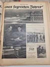 Samling originale tyske tidsskrifter - ww2