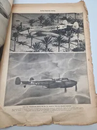 Samling originale tyske tidsskrifter - ww2