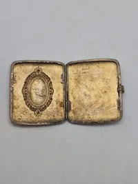 Originalt cigaret etui - Nysølv (1927)
