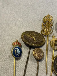 Lot diverse originale nåle