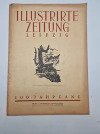 Originale eks af det tyske blad ILLUSTRIRTE ZEITUNG LEIPZIG - ww2