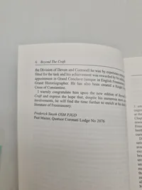 Beyond the Craft
The indispensable guide to Masonic Orders practised in England and Wales