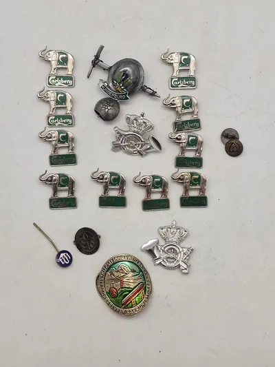 Samling originale Carlsberg effekter