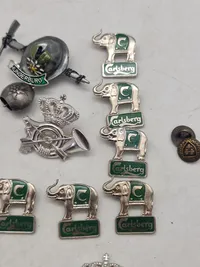 Samling originale Carlsberg effekter