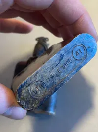Original tysk “hautengiftungssalbe” fra ww2 - anvendt under gasangreb til huden