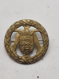 Originalt dansk militært idrætsmærke