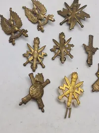 Samling danske regimentsmærker