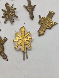 Samling danske regimentsmærker
