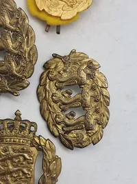 Samling danske regimentsmærker
