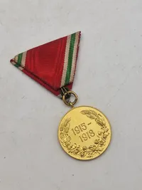 Original Commemorative Medal for World War I Bulgaria 1933