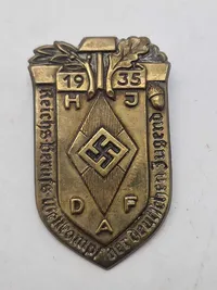 Original German WWII Hitler Youth-DAF 1935 Tinnie